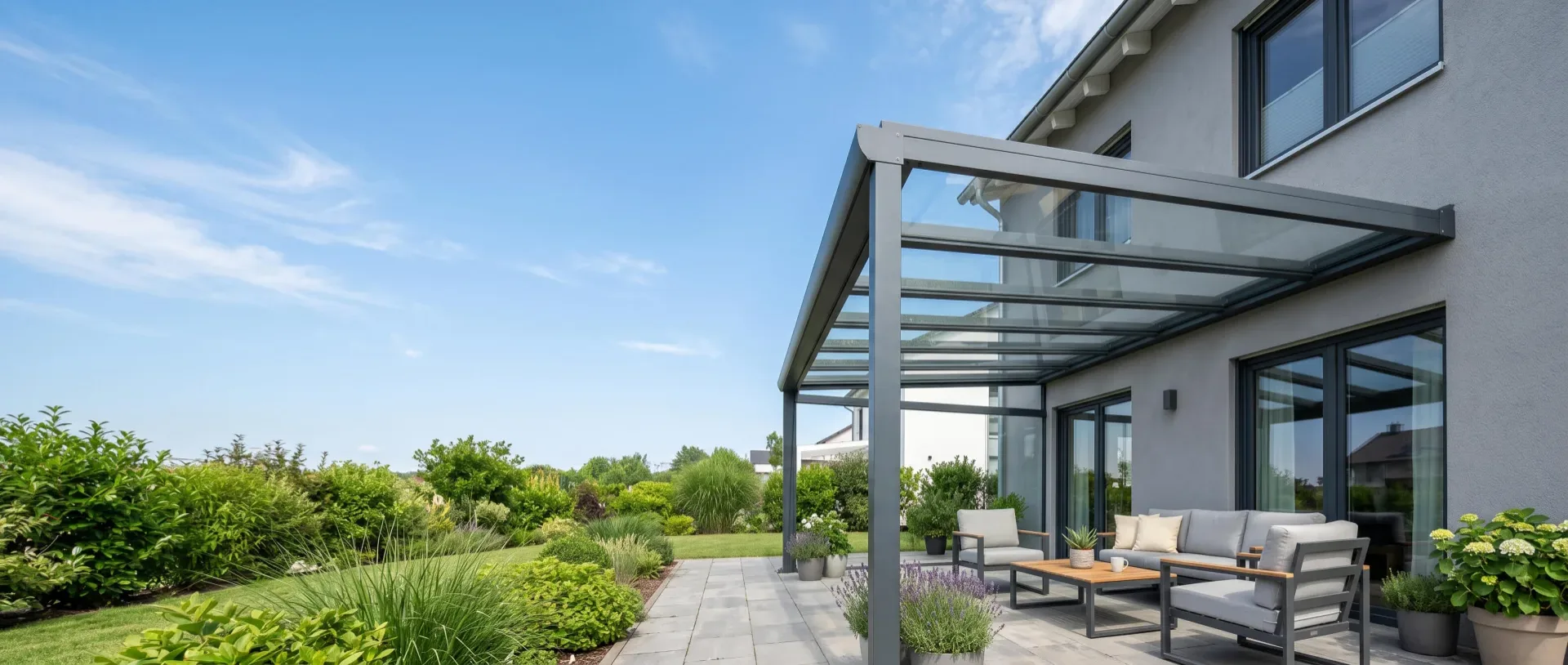 Terrassenüberdachung in Aurich